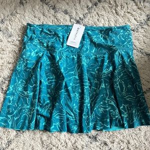 Athleta Ace Printed tennis skirt